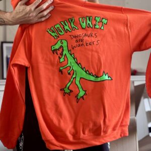 Dinosaurs are Wankers Hoodies