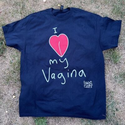 i love my vagina dark blue tshirt