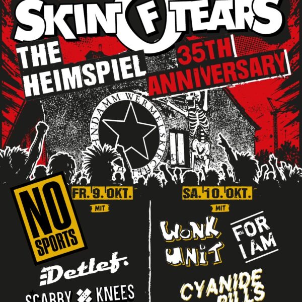 oct gigs wonk unit skin of tears 35 anniversary fest